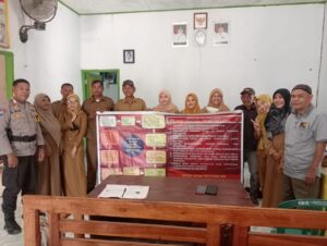 Bhabinkamtibmas Sosialisasi  Pencegahan TPPO ke Warganya