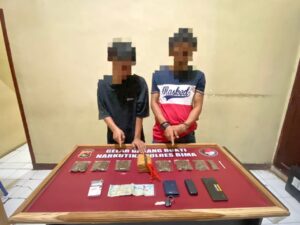 Tim Opsnal Satreskoba Polres Bima Gulung Sindikat Pengedar Ganja Asal Dompu