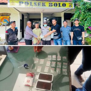 Duh, Ternyata Pelaku Curat yang Diringkus Polsek Bolo Itu Pengedar Sabu-sabu Juga