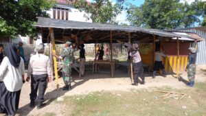 Persiapan Lomba Desa, Polsek Monta dan Forkopimcam Galakkan Gotong Royong