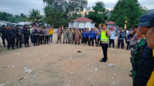 Kapolres Eko Sutomo Pimpin Pengamanan Puncak Pesta Rakyat di Desa Tonda