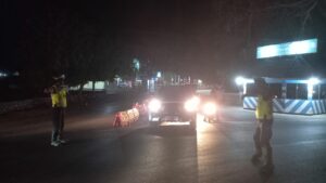 Cegah Laka dan Kriminal Malam, Satlantas Polres Bima Intens Patroli Lalu Lintas
