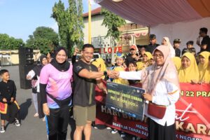 Polres Loteng Sukses Gelar Bhayangkarun 2024