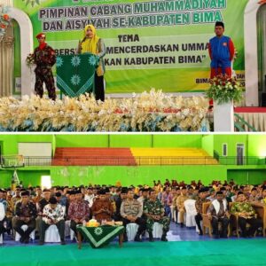 Kapolres Bima Diwakili KBO Binmas Hadiri Pengukuhan Pimpinan Muhammadiyah dan Aisyiyah
