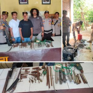 Akhirnya, Pria Terduga Spesialis Perakit Senpi Asal Samili Diamankan Polisi