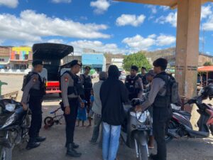 Patroli Sat-samapta Polres Bima, Pastikan Keamanan Wilayah Menjelang Tahapan Pilkada
