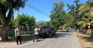 Cegah Kemacetan dan Tawuran Pelajar, Polsek Belo Rutin Amankan Arus Lalu Lintas