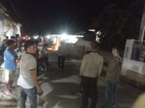 Patroli Malam Hari, Polsek Monta Jaga Situasi Kamtibmas Jelang Pilkada