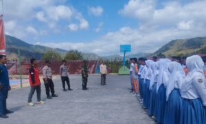 Polsek Monta  Seleksi Paskibraka Tingkat Kecamatan Monta di SMAN dan SMKN