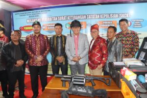 Polres Bima Ikut Meriahkan HUT Bima Ke- 384 Dengan Buka Stand Pameran