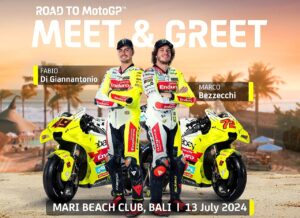 Pembalap Dunia MotoGP Gelar Meet and Greet dan Parade di Bali