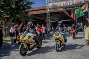 Dua Pembalap MotoGP Parade di Bali