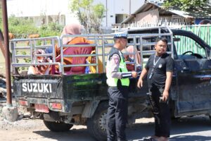 Dua Hari Razia, SatLantas Polres Bima Tindak 97 Terjaring