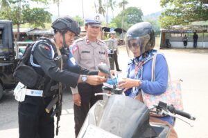 Hingga Hari ke-10, Satlantas Polres Bima Tindak 562 Pelanggar