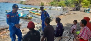 Imbau Warga dan Nelayan Hindari Ilegal Fishing, Sat Polairud Polres Bima Laksanakan Patroli Laut