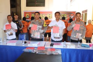 Dua Pekan, Sat Resnarkoba Polres Bima Sukses Ungkap 7 Kasus Narkotika