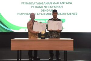 Bank NTB Syariah Jalin Kerja Sama Dengan PW Muhammadiyah NTB