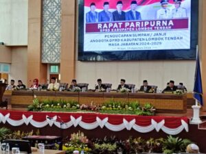 Resmi Dilantik, Ini Nama Anggota DPRD Lombok Tengah Masa Jabatan 2024-2029