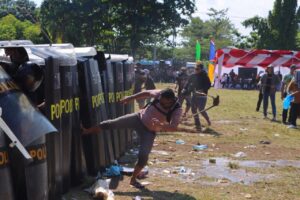 Kapolres Lombok Utara Gelar Sispamkota Hadapi Pemilukada 2024