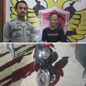 Modus Pinjam Motor Lalu Gadai, Pria Asal Desa Sakuru Kini Berujung di ‘Hotel Prodeo’