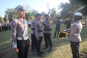 Ini Pesan Kapolres Eko Sutomo Saat Pimpin Apel Gelar Pasukan Operasi Gatari Praja 2024