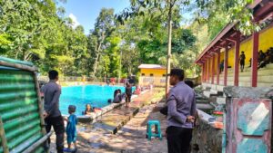 Jamin Keamanan dan Kenyaman Pengunjung Wisata, Polsek Madapangga Patroli PAM Wisata