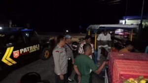 Lewat Patroli KRYD dan Blue Light, Polsek Bolo Imbau Warga Jaga Sitkamtibmas Jelang Pilkada