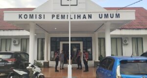 Pastikan Keamanan di Kantor KPU dan Bawaslu Jelang Pilkada, Sat Samapta Polres Bima Patroli KRYD dan Dialogis