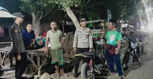 Patroli Dialogis Malam Hari, Polsek Sanggar Jaga Kamtibmas Jelang Tahapan Pilkada