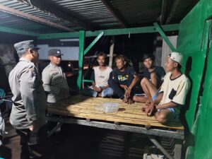 Patroli KRYD, Polsek Sanggar Imbau Warga Jaga Kamtibmas Jelang Tahapan Pilkada