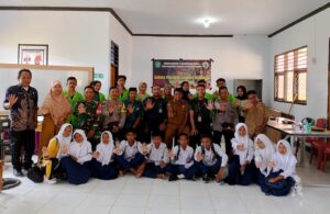 Kapolsek Monta Jadi Pemateri Sosialisasi Bahaya Narkoba di Kalangan Pelajar