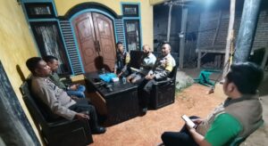 Jelang Tahapan Pilkada, Polsek Monta Intensifkan Patroli Sambang Dialogis Malam Hari
