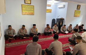 Harap Pilkada Sejuk  dan Damai, Kapolres Eko Sutomo Pimpin Yasinan dan  Binrohtal