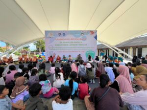 ITDC Luncurkan Program Pencegahan Stunting dan Pojok Baca di Desa Prabu