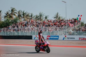 Ungguli Pedro Acosta dan Francesco Bagnaia, Jorge Martin Raih Podium Pertama MotoGP Mandalika 2024
