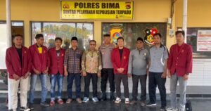 Polres Bima Bersama Mahasiswa, Tokoh Pemuda dan Masyarakat Komit Wujudkan Kamtibmas Yang Kondusif