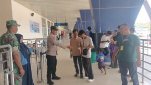 Pastikan Keamanan Jelang Tahapan Pilkada pada Obyek Vital, Polsek KP3 Bandara SMS Bima Intensifkan Patroli Rutin