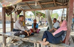 Cooling System Menuju Pilkada Sejuk dan Damai, Bhabinkamtibmas Polsek Woha Sambangi Warga Binaan