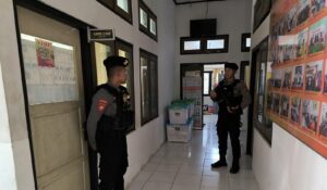 Satgas Preventif Polres Optimalkan Patroli Dialogis di Kantor KPU