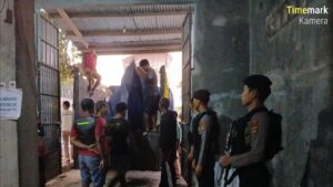 Sat-Samapta Polres Bima Perkuat Pengamanan di Gudang Logistik KPU Kabupaten Bima