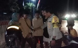 Personel Polsek Soromandi Jaga Situasi Kamtibmas Kampanye Pilkada Melalui Patroli Cipkon