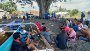 Menuju Pilkada Damai, Satpolairud Polres Bima Rutin Patroli Polmas