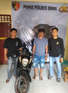 25 Hari Diburu Pira Asal Dompu ini Berhasil Diamankan Tim Puma Polres Bima