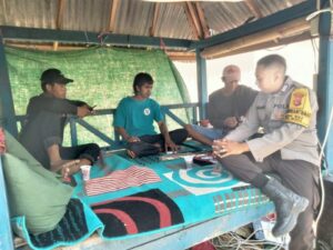 Bhabinkamtibmas Polsek Woha Cooling System di Tahapan Kampanye Pilkada