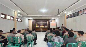 Tingkatkan Profesionalisme SDM Polri, Bag SDM Polres Bima Gelar Sosialisasi Perkap No 4