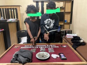 Diduga Edarkan Ganja, Dua Oknum Mahasiswa Diamankan Satuan Resnarkoba Polres Bima