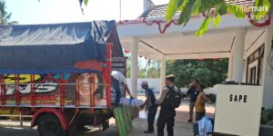 Satgas Preventif Operasi Mantap Praja Rinjani Polres Bima Amankan Kedatangan Logistik KPU