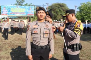 Pimpin Apel Gelar Pasukan Operasi Zebra, Kapolres Eko Sutomo Tekankan Kesadaran Masyarakat Dalam Berlalulintas