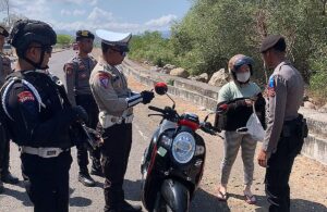 Pelanggar di Hari Pertama Operasi Zebra Rinjani 2024 Didominasi Roda Dua