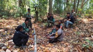 Cegah Ilegal Logging dan Perburuan Hewan di Hutan Lindung, Polsek Tambora Gelar Patroli Gabungan